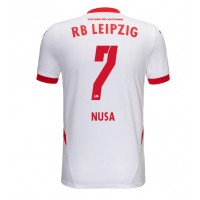 Stroje piłkarskie RB Leipzig Antonio Nusa #7 Koszulka Podstawowej 2024-25 Krótki Rękaw